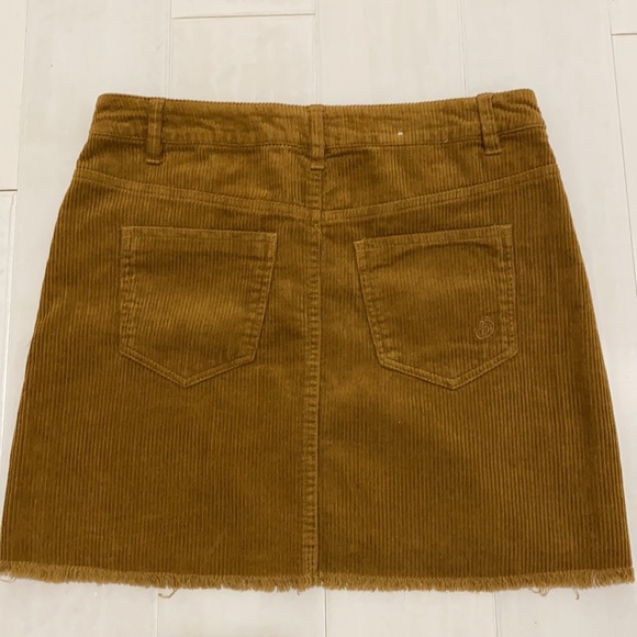 Corduroy Mini Skirt - Picture 2 of 3